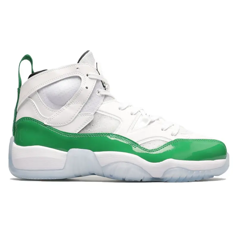 Jordan Jumpman Two Trey Bianco Verde - Scarpe Basket Uomo EUR 40 / US 7