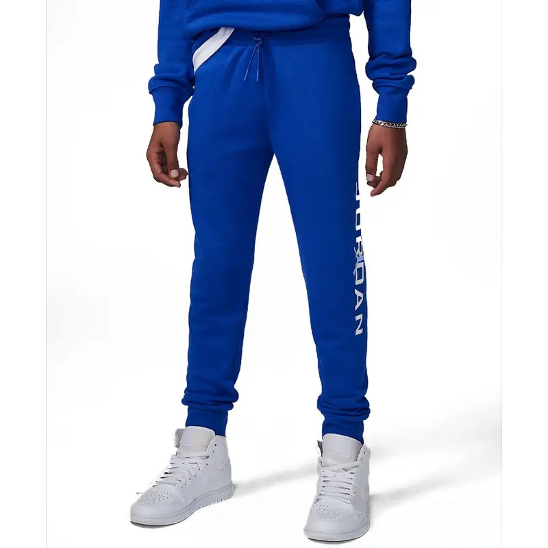 Jordan Pantaloni Con Polsino Baseline Fleece Blu Ragazzo 8/10 Anni