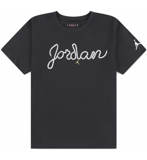 Nike Jordan T-shirt Ragazza Nero 4294577