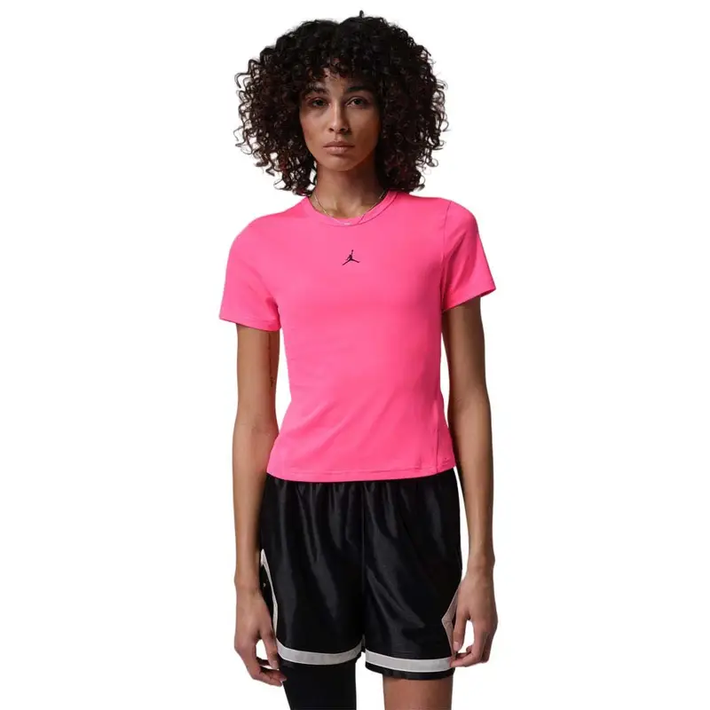 Jordan Sport Essentials T-Shirt Fuxia Donna L