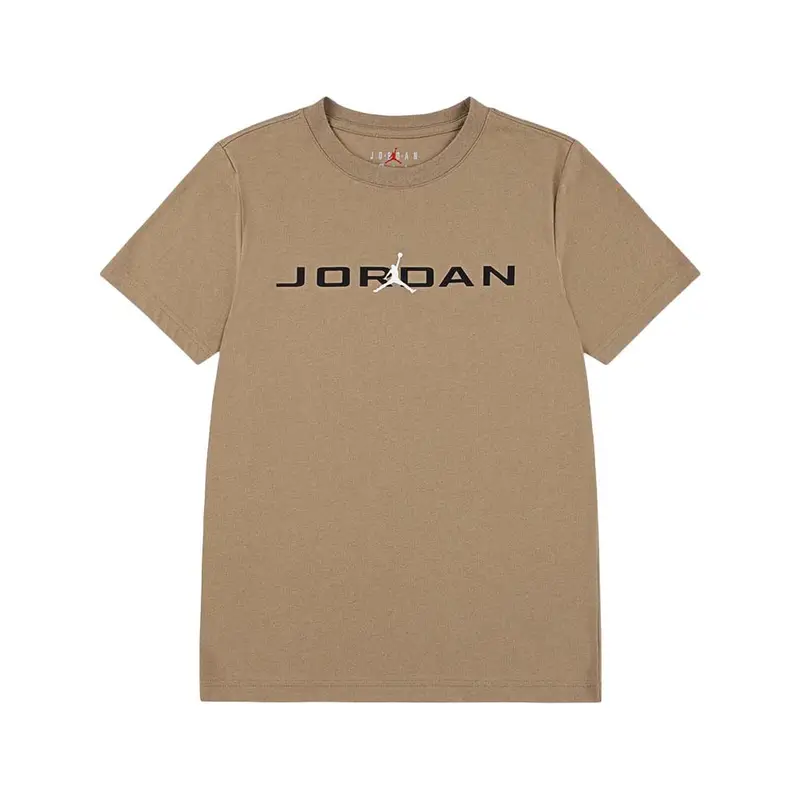 Jordan T-Shirt Crew Beige Bambino 12/13 Anni