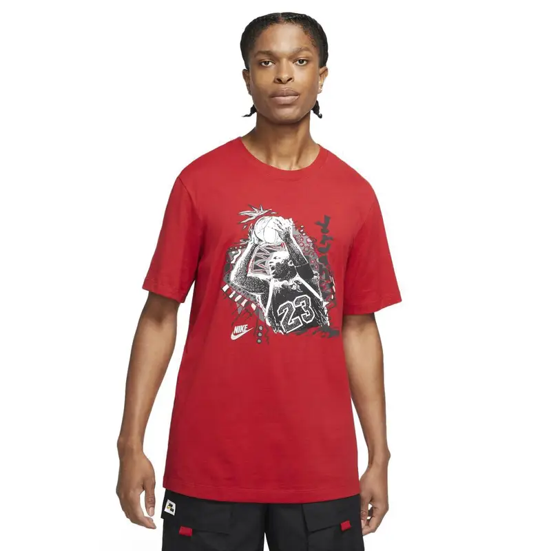 Jordan Vintage T-Shirt Rosso Uomo XL