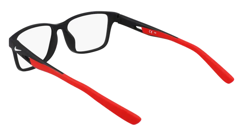 Nike Junior NIKE 5038 006 Montature da vista Bio-iniettato Nero Squadrata Normale Fotocromatiche miniatura 3