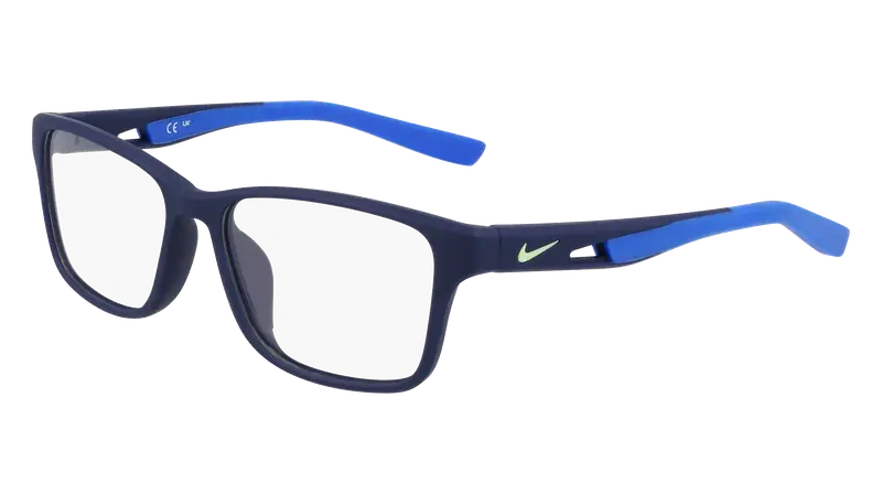 Nike Junior NIKE 5038 404 Montature da vista Bio-iniettato Blu  Squadrata Normale Fotocromatiche