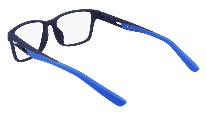 Nike Junior NIKE 5038 404 Montature da vista Bio-iniettato Blu Squadrata Normale Fotocromatiche miniatura 2