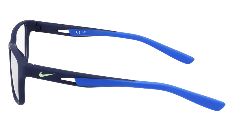 Nike Junior NIKE 5038 404 Montature da vista Bio-iniettato Blu Squadrata Normale Fotocromatiche miniatura 3