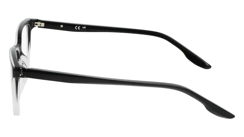 Nike Junior NIKE 5054 010 Montature da vista Acetato Nero Squadrata Normale miniatura 2