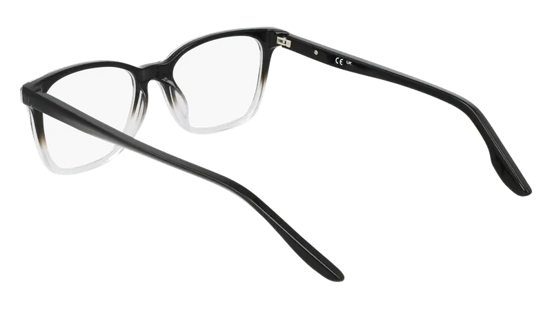 Nike Junior NIKE 5054 010 Montature da vista Acetato Nero Squadrata Normale miniatura 3