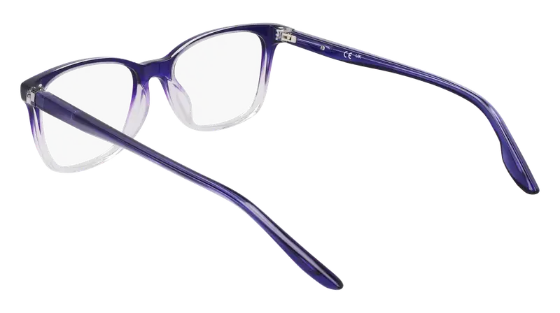 Nike Junior NIKE 5054 405 Montature da vista Acetato Blu Squadrata Normale Fotocromatiche miniatura 2