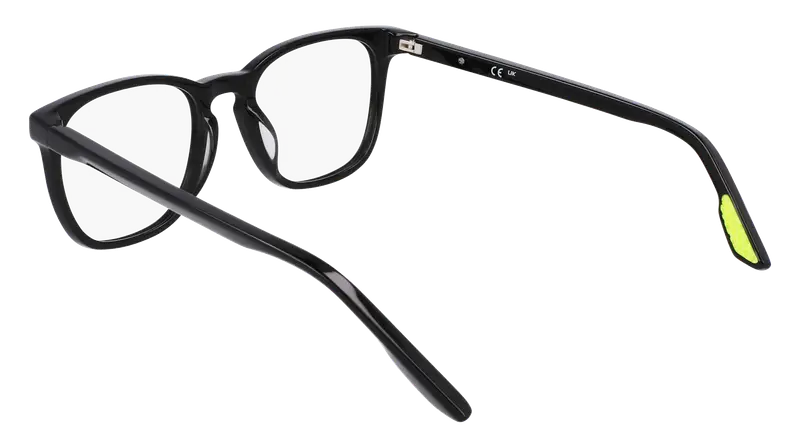 Nike Junior NIKE 5055 001 Montature da vista Acetato Nero Rotonda Normale Fotocromatiche miniatura 2