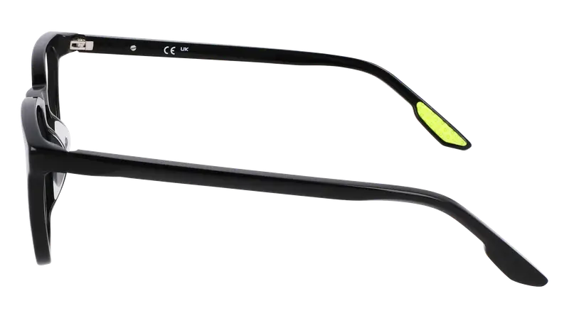 Nike Junior NIKE 5055 001 Montature da vista Acetato Nero Rotonda Normale Fotocromatiche miniatura 3