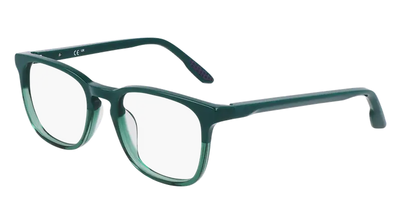 Nike Junior NIKE 5055 306 Montature da vista Acetato Verde Rotonda Normale Fotocromatiche