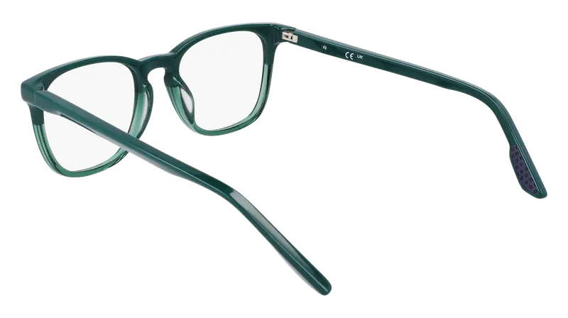 Nike Junior NIKE 5055 306 Montature da vista Acetato Verde Rotonda Normale Fotocromatiche miniatura 2