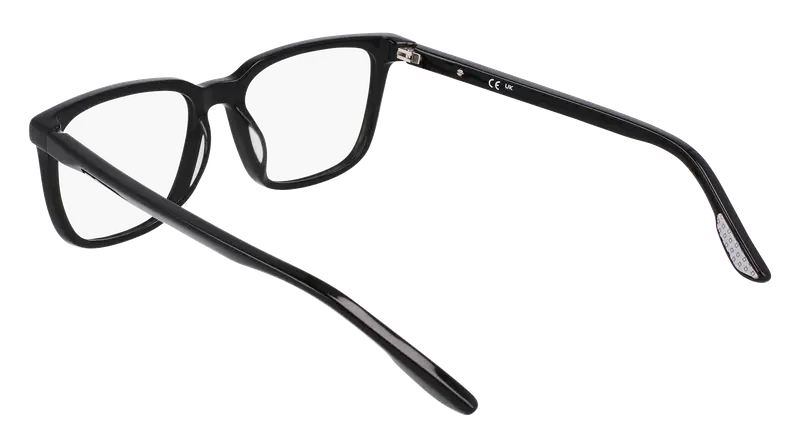 Nike Junior NIKE 5056 001 Montature da vista Acetato Nero Squadrata Normale Normale miniatura 2