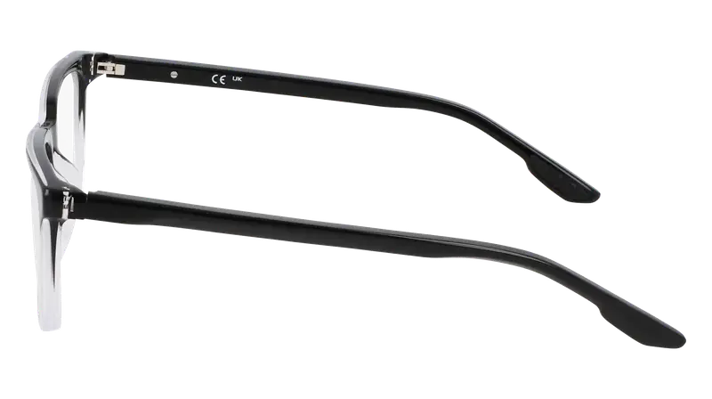 Nike Junior NIKE 5056 010 Montature da vista Acetato Nero Squadrata Normale miniatura 2