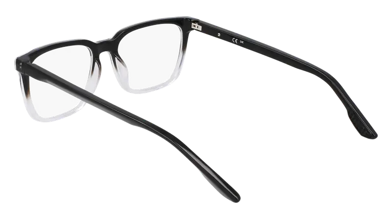 Nike Junior NIKE 5056 010 Montature da vista Acetato Nero Squadrata Normale miniatura 3