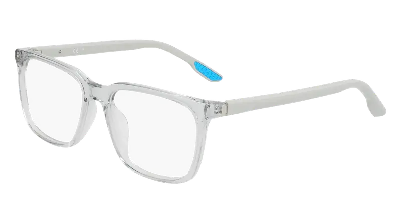 Nike Junior NIKE 5056 051 Montature da vista Acetato Argento Squadrata Normale Normale