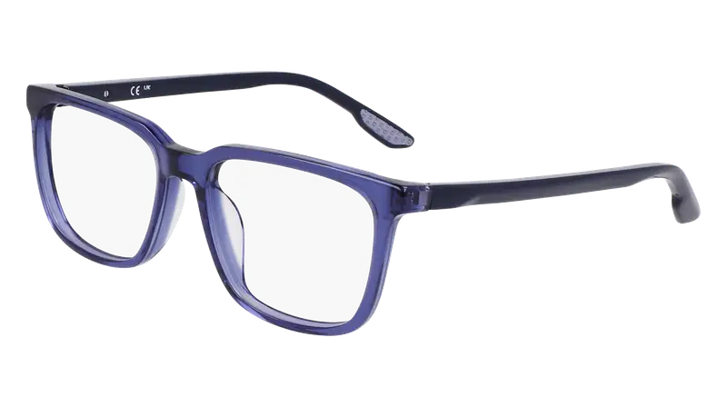 Nike Junior NIKE 5056 410 Montature da vista Acetato Blu  Squadrata Normale Normale