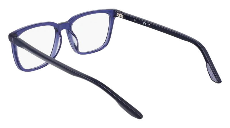 Nike Junior NIKE 5056 410 Montature da vista Acetato Blu Squadrata Normale Normale miniatura 2