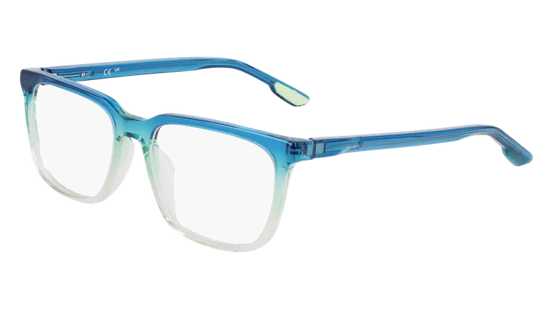 Nike Junior NIKE 5056 433 Montature da vista Acetato Blu  Squadrata Normale