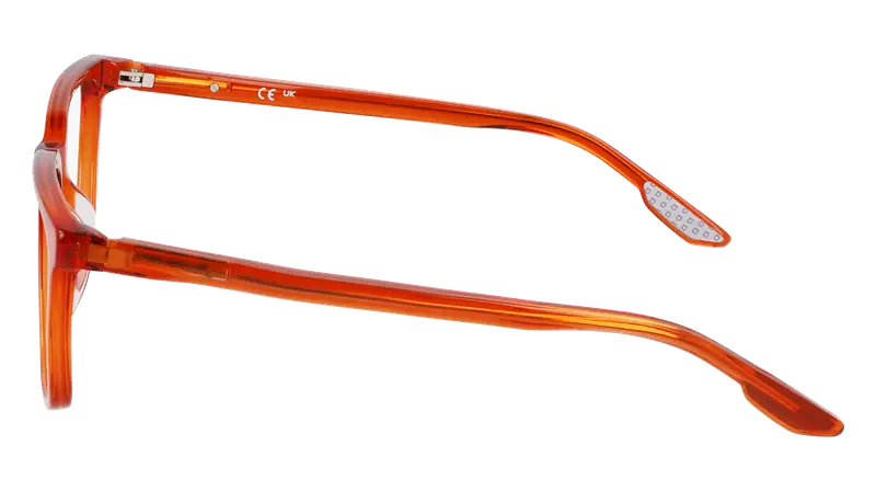 Nike Junior NIKE 5056 810 Montature da vista Acetato Marrone Squadrata Normale Normale miniatura 3