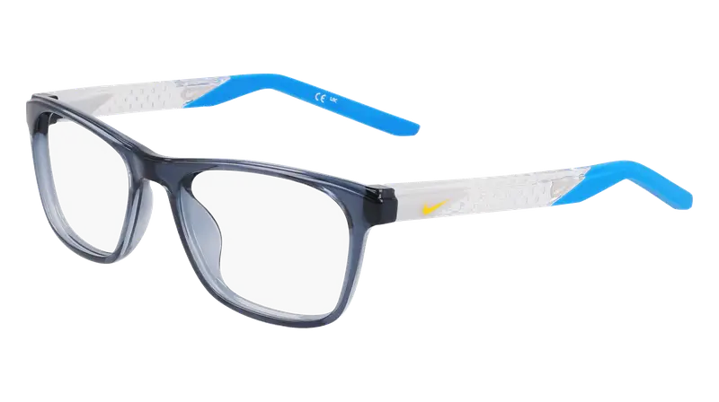 Nike Junior NIKE 5058 034 Montature da vista Bio-iniettato Grigio Squadrata Normale Normale