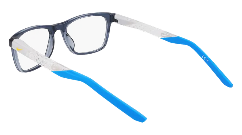 Nike Junior NIKE 5058 034 Montature da vista Bio-iniettato Grigio Squadrata Normale Normale miniatura 2