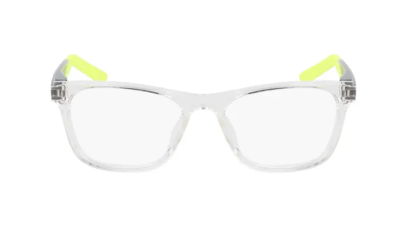 Junior NIKE 5058 900 Montature da vista Bio-iniettato Trasparente Squadrata Normale Normale miniatura 2