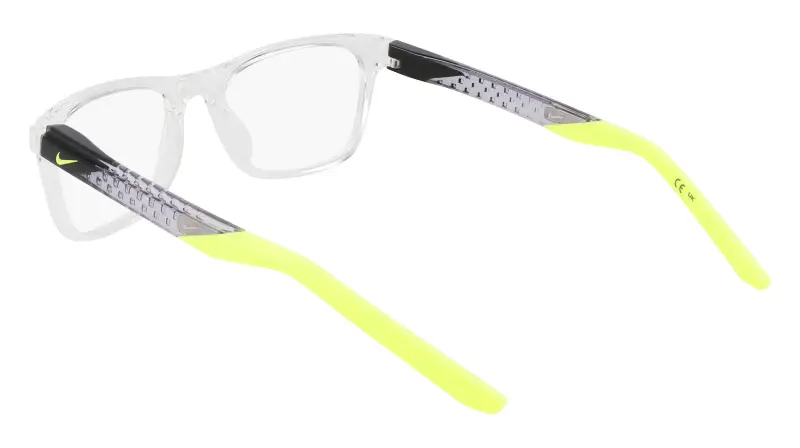 Junior NIKE 5058 900 Montature da vista Bio-iniettato Trasparente Squadrata Normale Normale miniatura 3