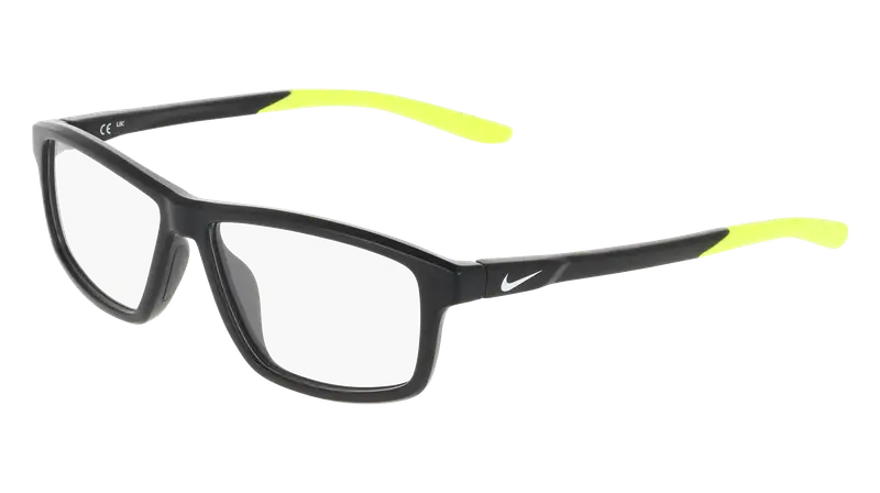 Nike Junior NIKE 5060 007 Montature da vista Bio-iniettato Nero Squadrata Normale