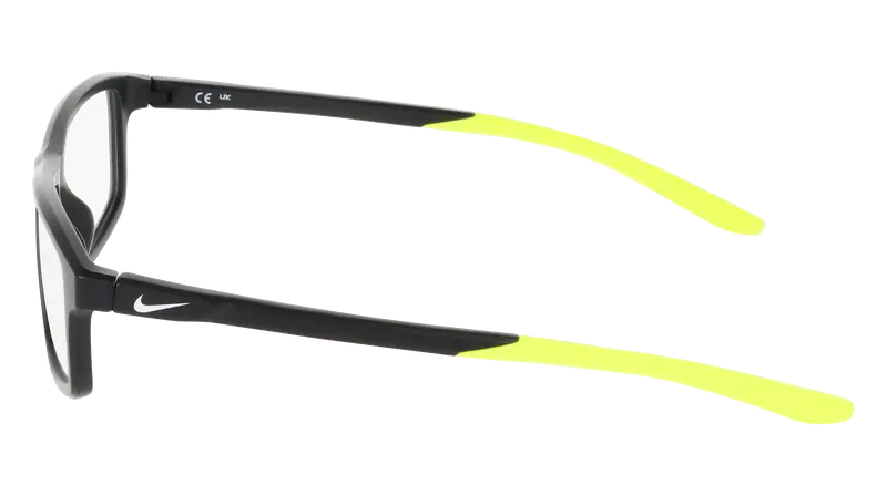 Nike Junior NIKE 5060 007 Montature da vista Bio-iniettato Nero Squadrata Normale miniatura 2
