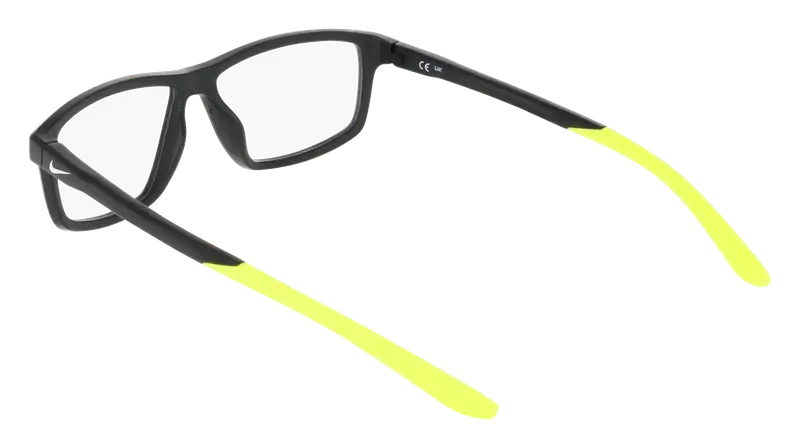 Nike Junior NIKE 5060 007 Montature da vista Bio-iniettato Nero Squadrata Normale miniatura 3