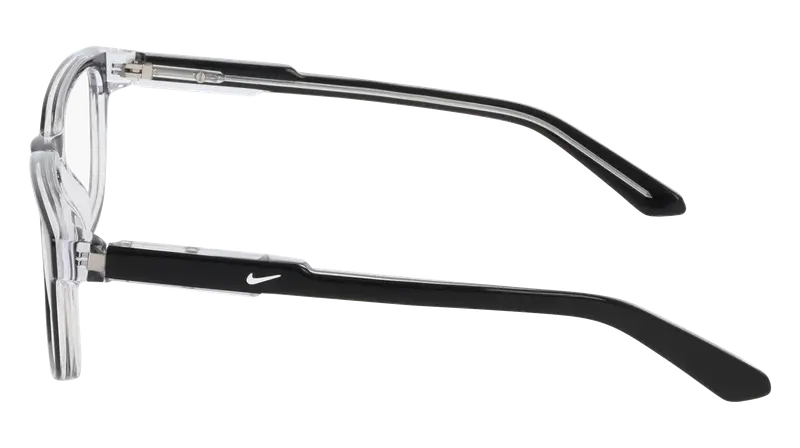 Nike Junior NIKE 5062 009 Montature da vista Acetato Nero Squadrata Normale miniatura 2