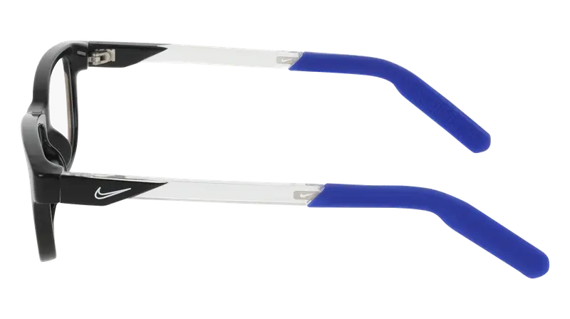 Nike Junior NIKE 5065 001 Montature da vista Bio-iniettato Nero Squadrata Normale miniatura 2