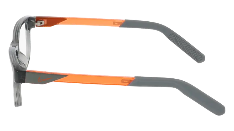 Nike Junior NIKE 5065 034 Montature da vista Bio-iniettato Grigio Squadrata Normale miniatura 2