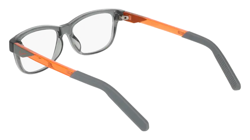 Nike Junior NIKE 5065 034 Montature da vista Bio-iniettato Grigio Squadrata Normale miniatura 3