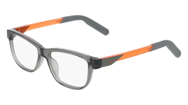 Junior NIKE 5065 034 Montature da vista Bio-iniettato Grigio Squadrata Normale