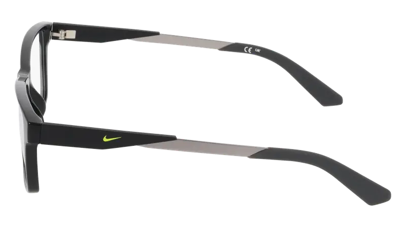 Nike Junior NIKE 5101 001 Montature da vista Bio-iniettato Nero Squadrata Normale miniatura 2