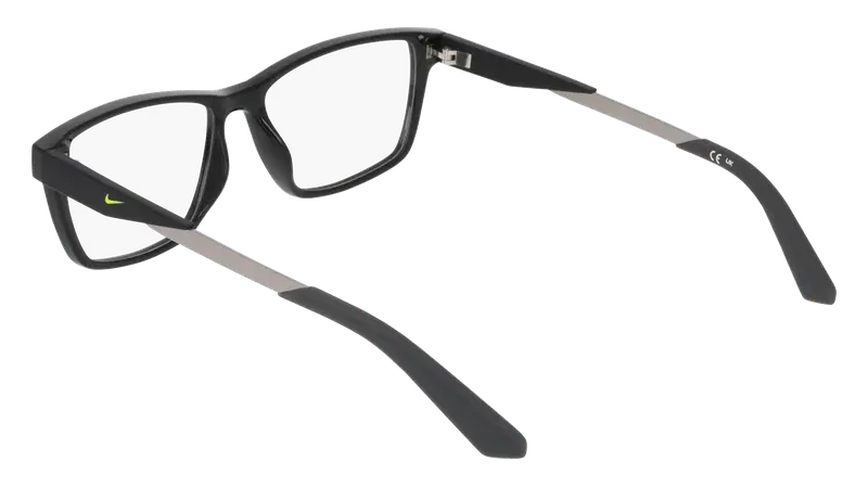 Nike Junior NIKE 5101 001 Montature da vista Bio-iniettato Nero Squadrata Normale miniatura 3
