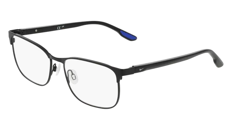 Nike Junior NIKE 5400 001 Montature da vista  Nero  Squadrata Normale