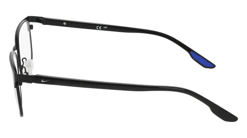 Nike Junior NIKE 5400 001 Montature da vista Nero Squadrata Normale miniatura 2