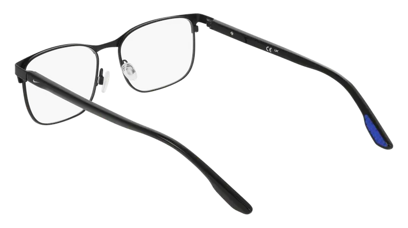 Nike Junior NIKE 5400 001 Montature da vista Nero Squadrata Normale miniatura 3