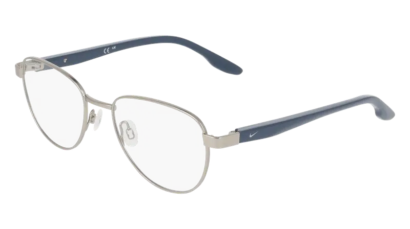 Nike Junior NIKE 5401 045 Montature da vista Argento Cat Eye Normale