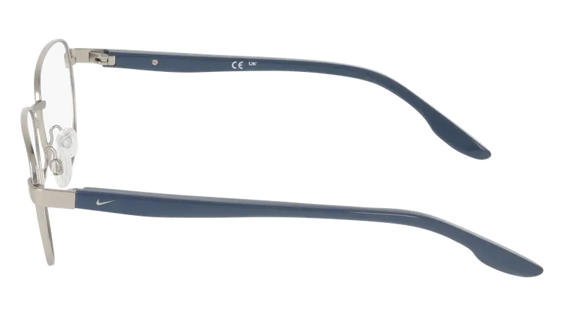 Nike Junior NIKE 5401 045 Montature da vista Argento Cat Eye Normale miniatura 2