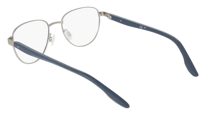 Nike Junior NIKE 5401 045 Montature da vista Argento Cat Eye Normale miniatura 3