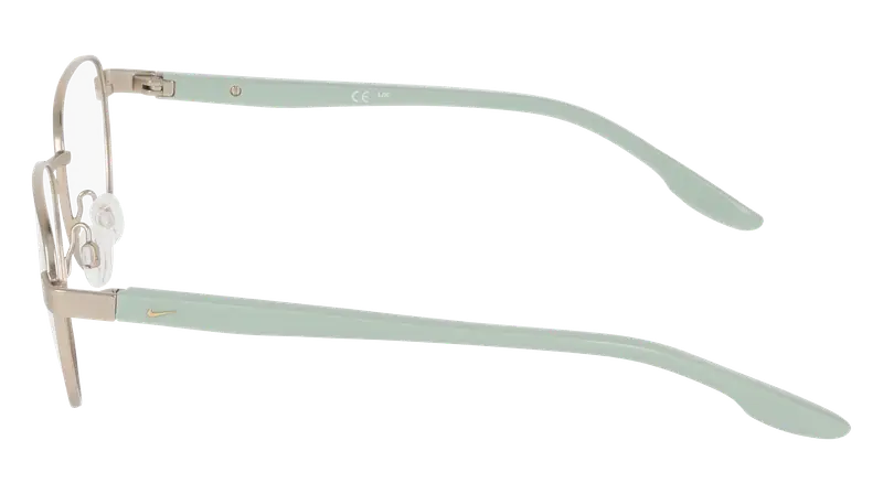 Nike Junior NIKE 5401 717 Montature da vista Oro Cat Eye Normale miniatura 2