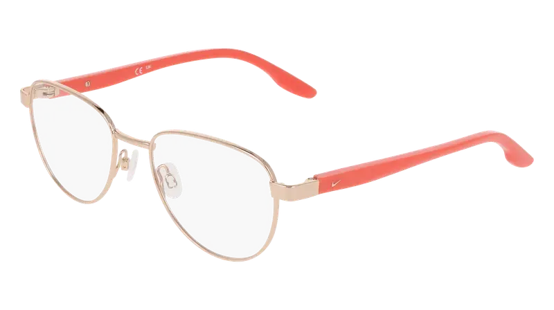 Nike Junior NIKE 5401 780 Montature da vista  Oro  Cat Eye Normale