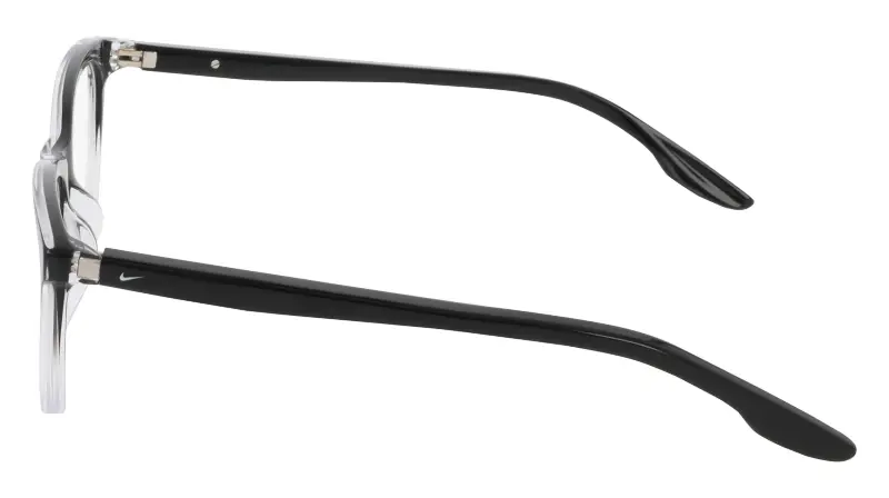 Junior Nike NIKE 5070 010 Montature da vista Acetato Nero Cat Eye Normale miniatura 3