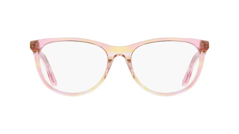 Junior Nike NIKE 5070 671 Montature da vista Acetato Rosa Cat Eye Normale miniatura 2