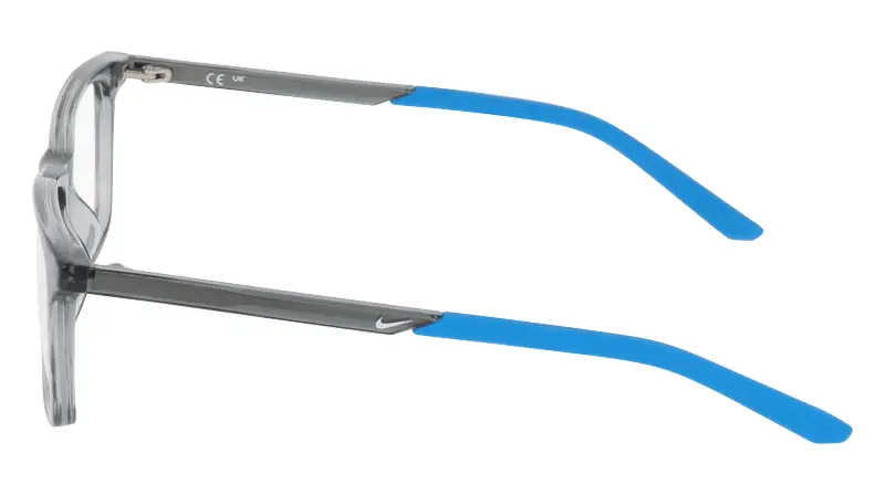 Junior Nike NIKE 5071 034 Montature da vista Bio-iniettato Grigio Squadrata Normale miniatura 3